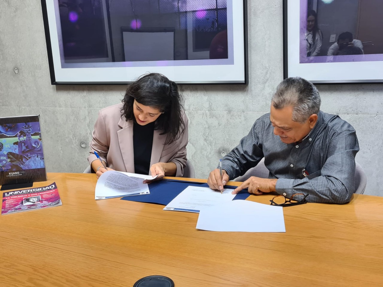 Signan Convenio De Colaboraci N Editorial Uas Y La Sociedad Nica Y